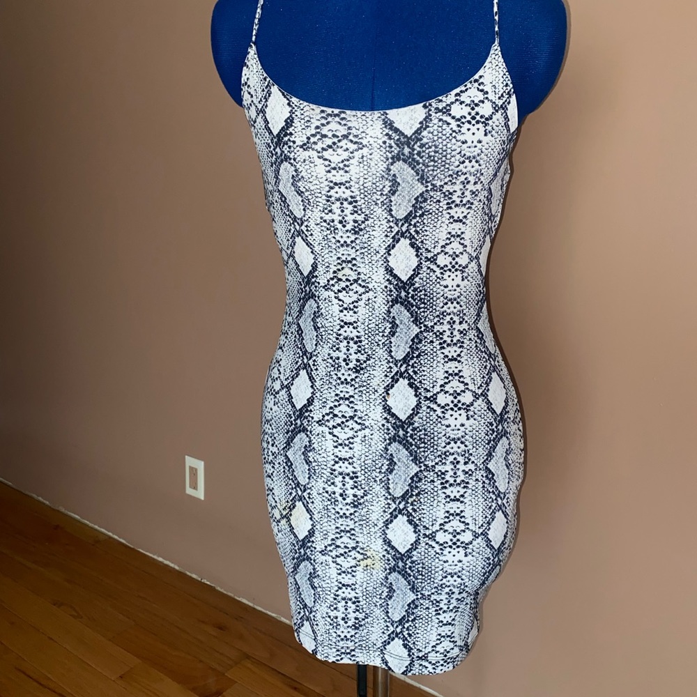 Cute Snake Skin Dress
